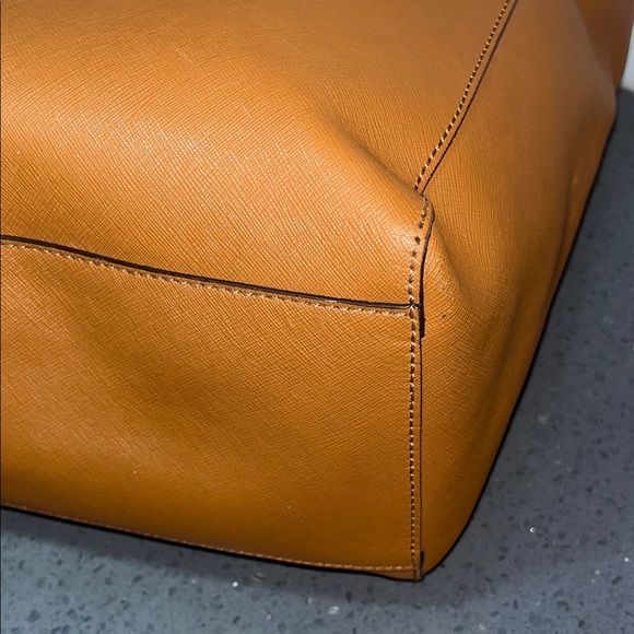 Tory Burch Brown Leather Tote - Picture 4 of 15